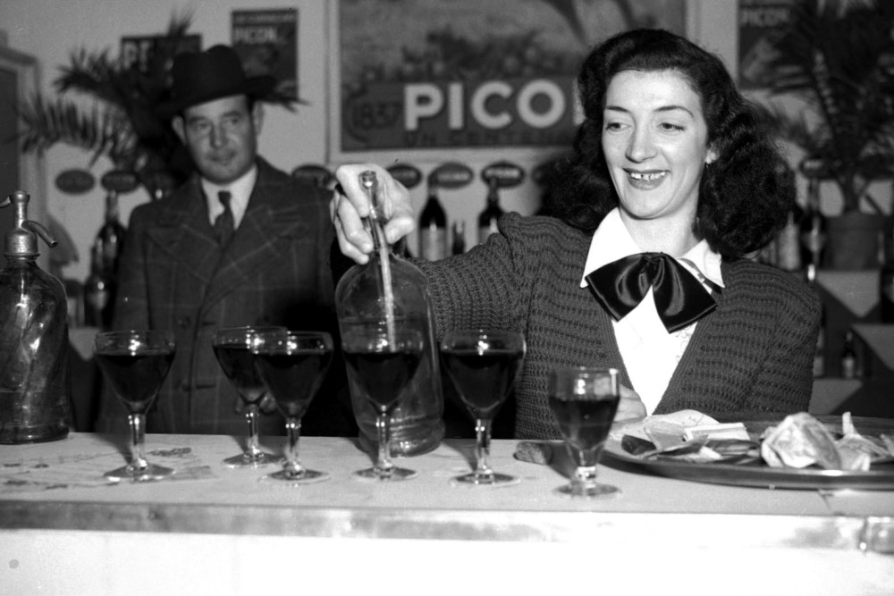 Dégustation au stand Picon à la Foire Gastronomique