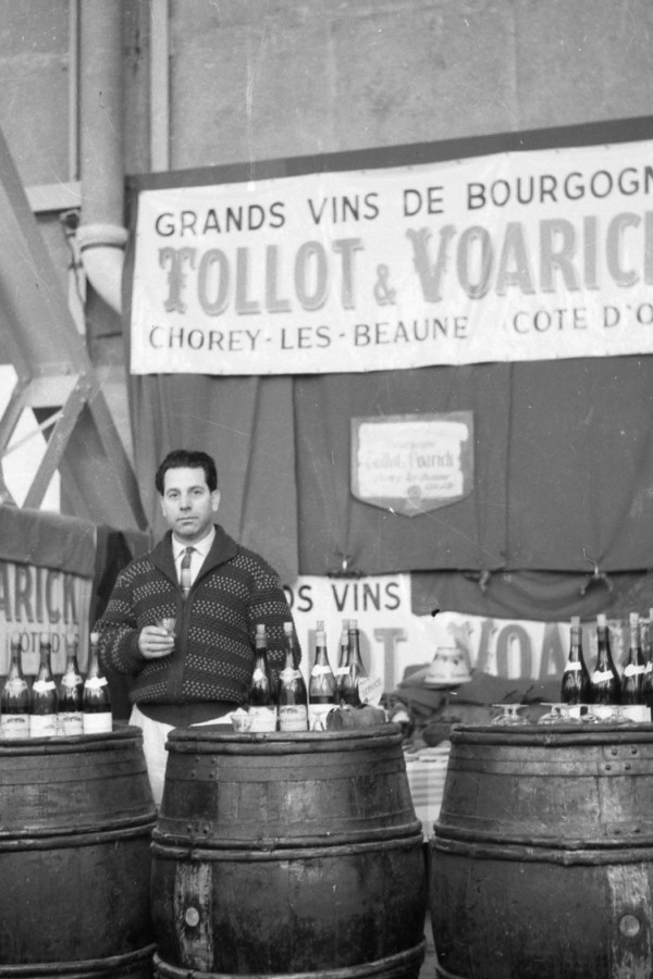 Stand de vins à la Foire Gastronomique