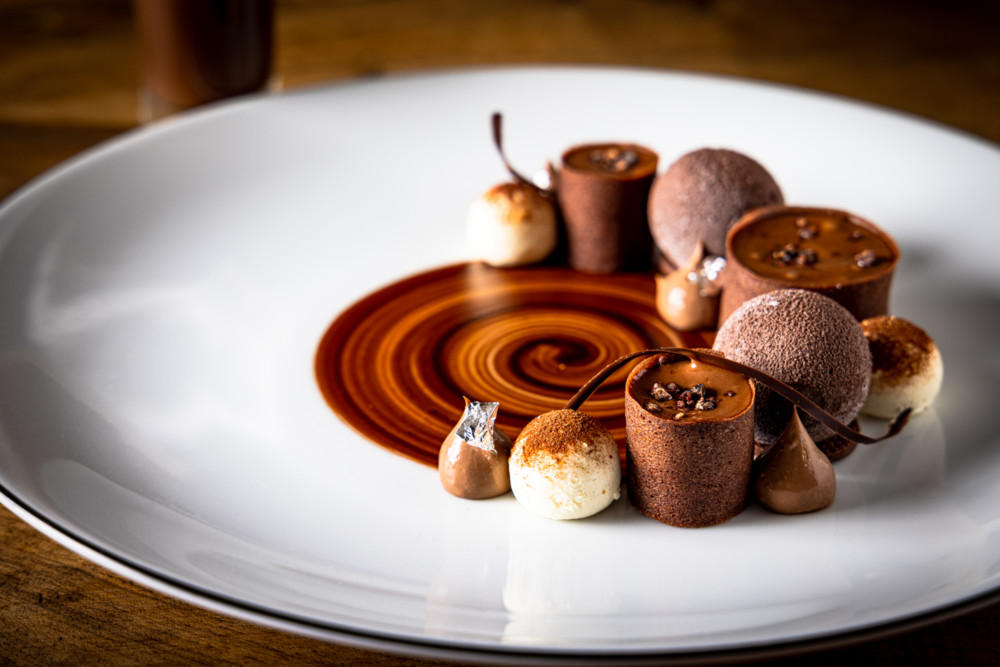 Le chocolat pur origine Mexique en déclinaison, mousse de lait de la ferme et chocolat chaud épicé.