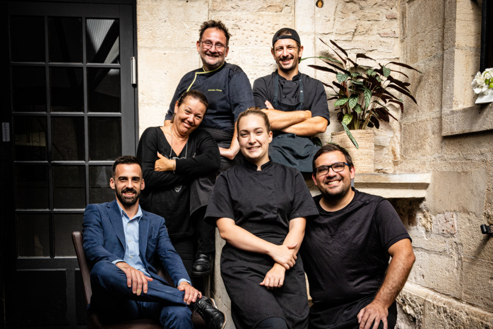 Clément, Vanina, Sébastien, Maxime, Yvan et Canelle