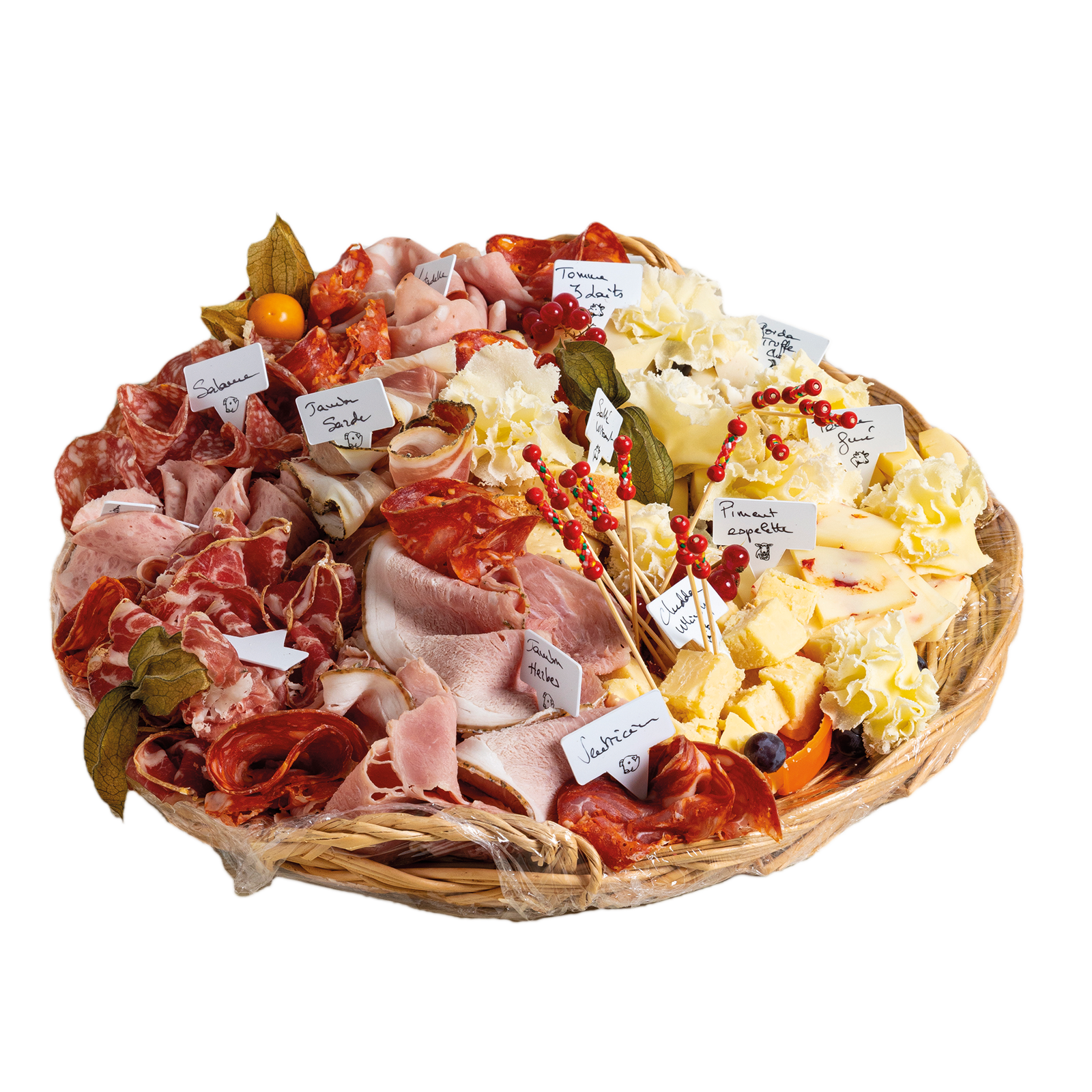 La Grapillotte : Plateaux mixte charcuterie et fromages