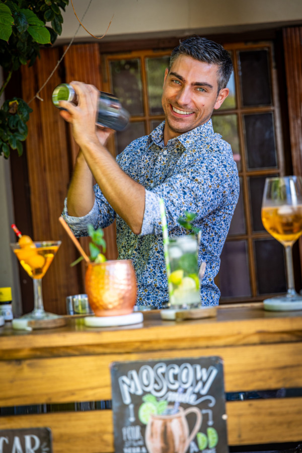 Valentin Merot, gérant de Bar à spritz, cocktails & cie