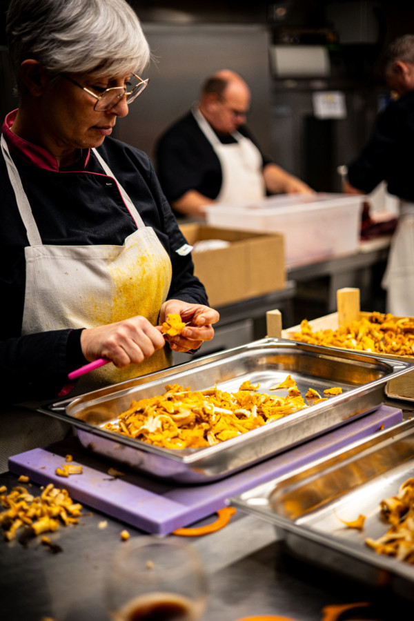 La brigade des cuisines du Clos Vougeot