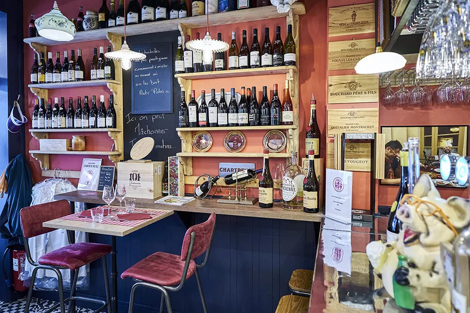 Restaurant bouchon lyonnais L'antr'Opotes du Chef Julien Le Guillou