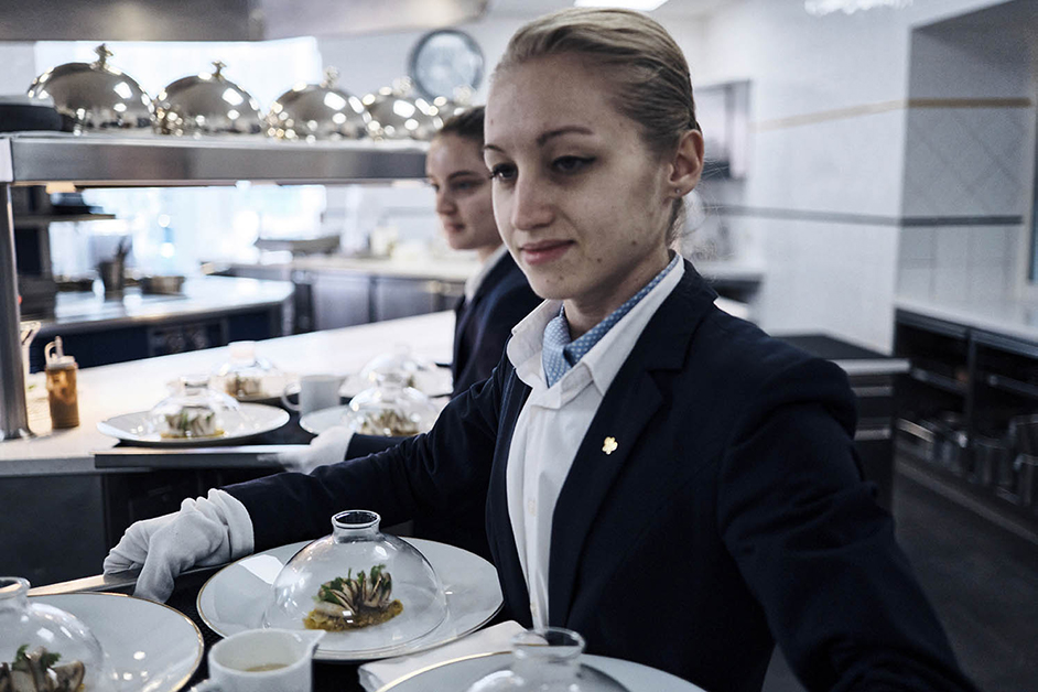 Reportage Florian Pansin, Chef du restaurant Saisons