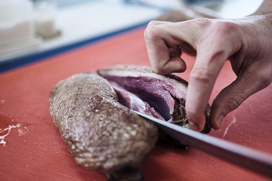 Reportage Florian Pansin, Chef du rest