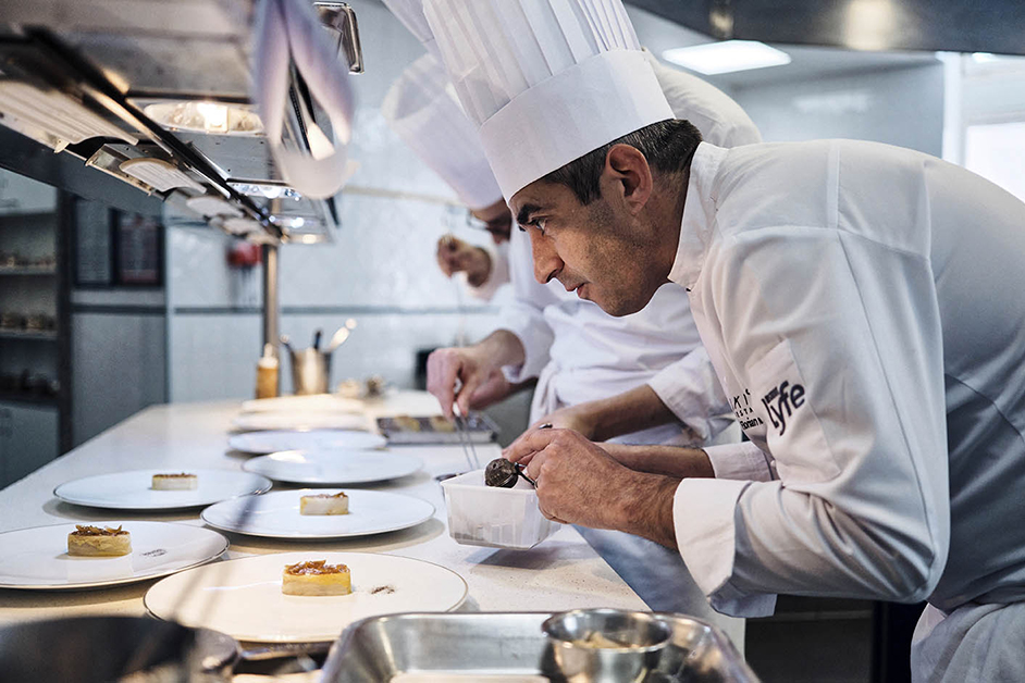 Reportage Florian Pansin, Chef du rest