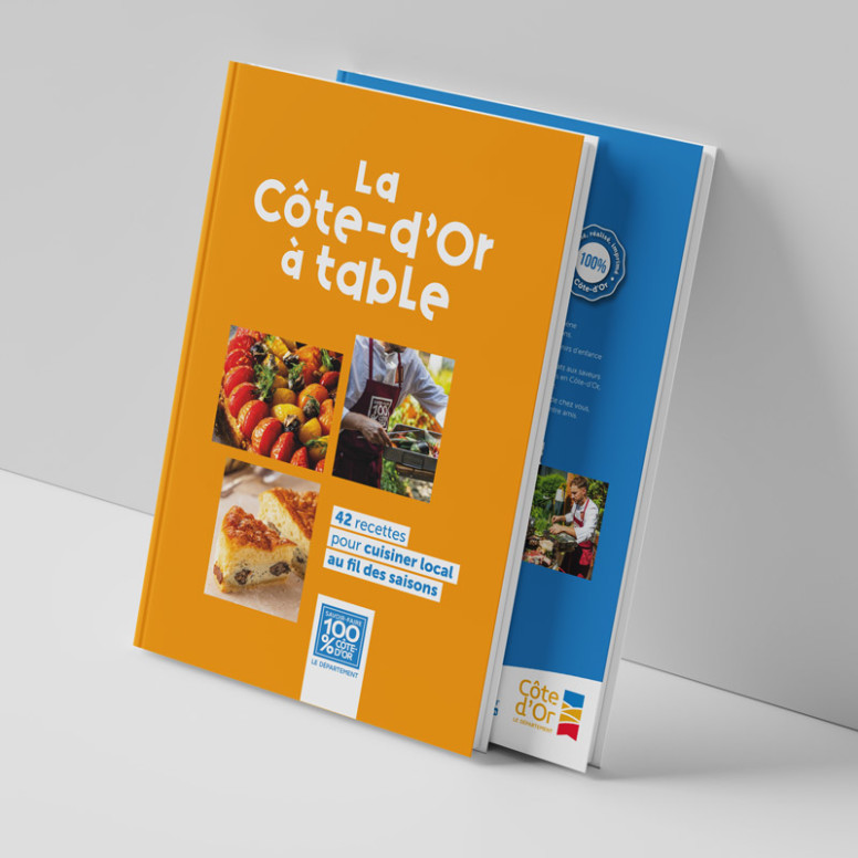 le livre de recettes La Côte-d’Or à table
