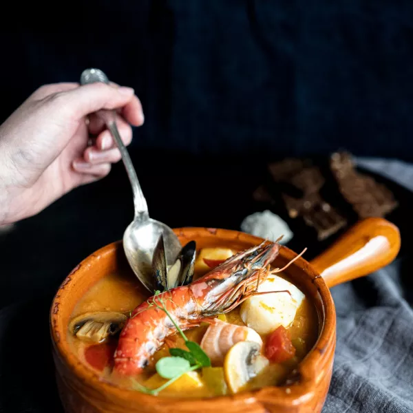 Seafood chowder