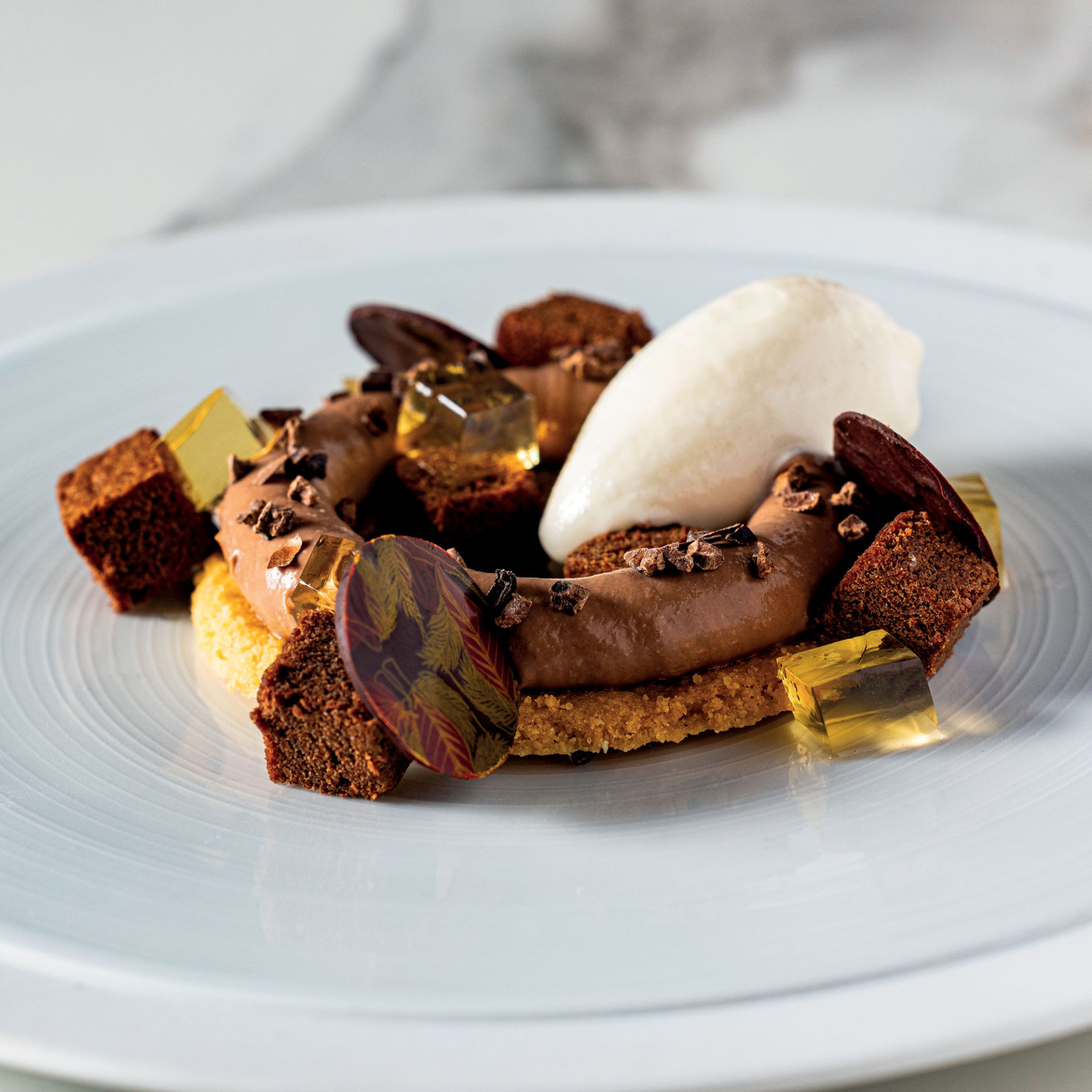 Crmeux chocolat au whisky Mac Malden