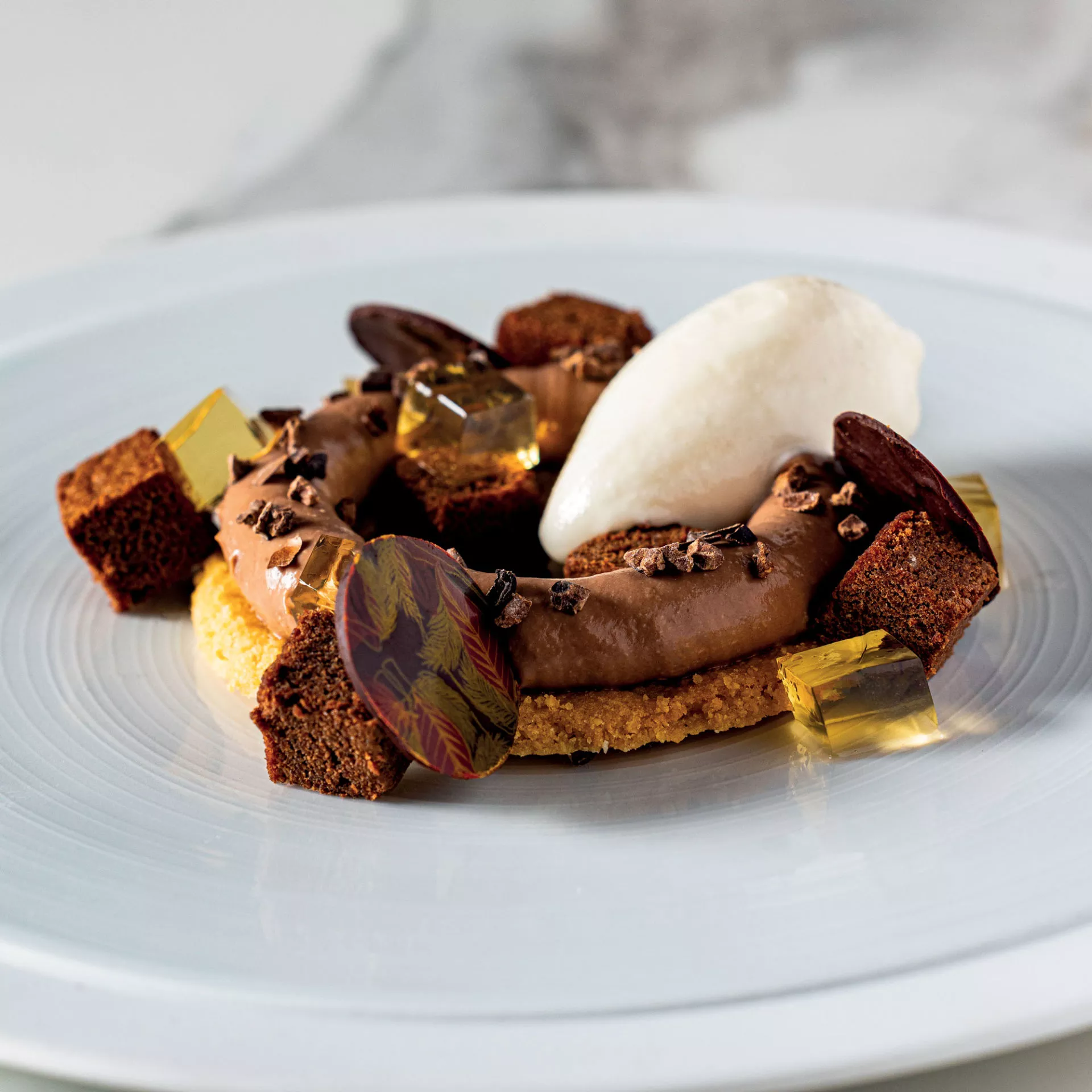 Crémeux chocolat au whisky Mac Malden