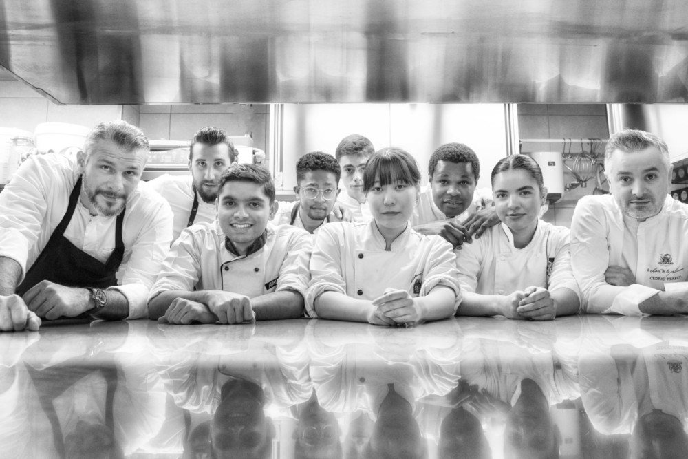 Chefs et équipe Clair de la Plume