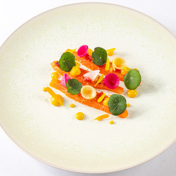 Carpaccio de truite de l’Aube