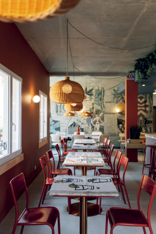 Ô Rouge hôtel restaurant burger