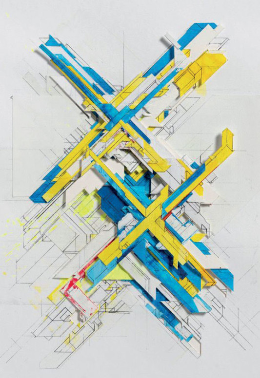 Delta (Boris Tellegen) Syntax x3. Galerie Ron Mandos.