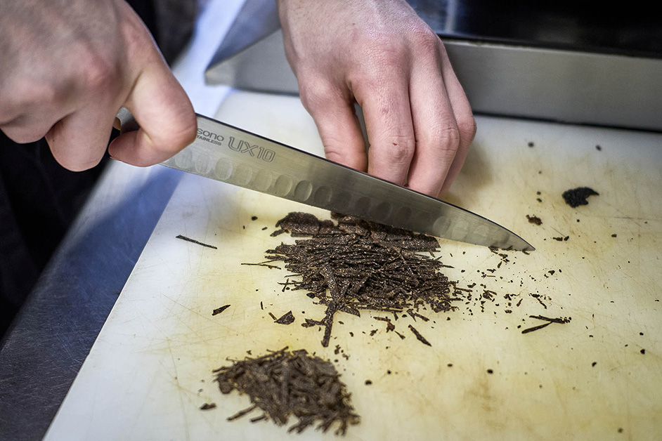 Geste en cuisine