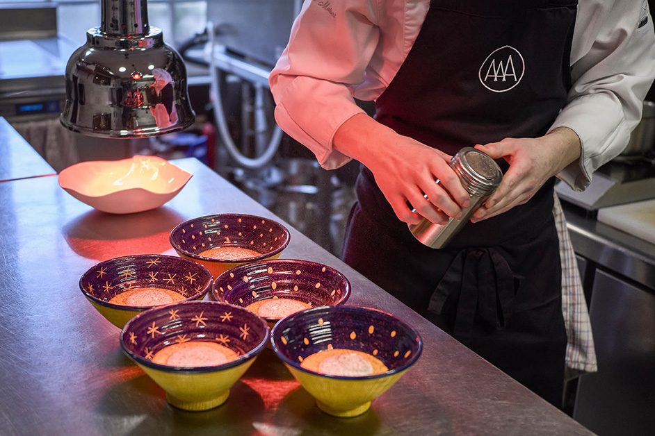 Mise en place en cuisine