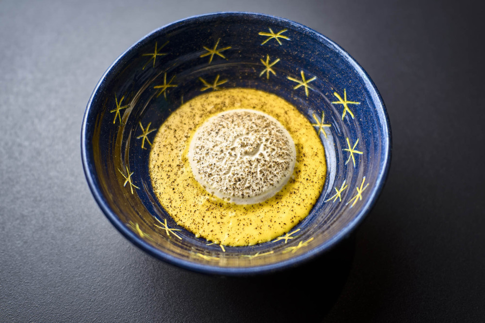Velouté de courge d'Ambronay