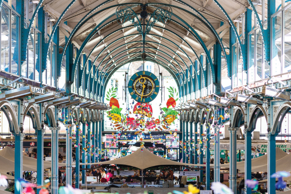 Intérieur Halles de Dijon