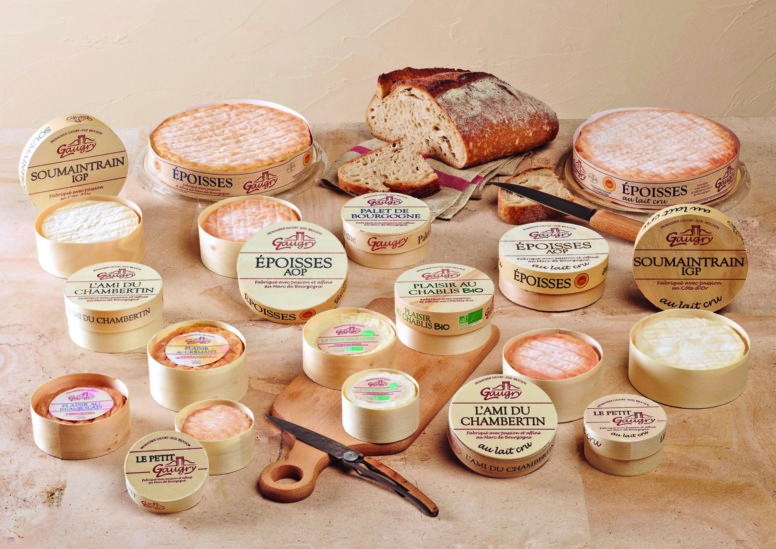 Gamme générale de la Fromagerie Gaugry