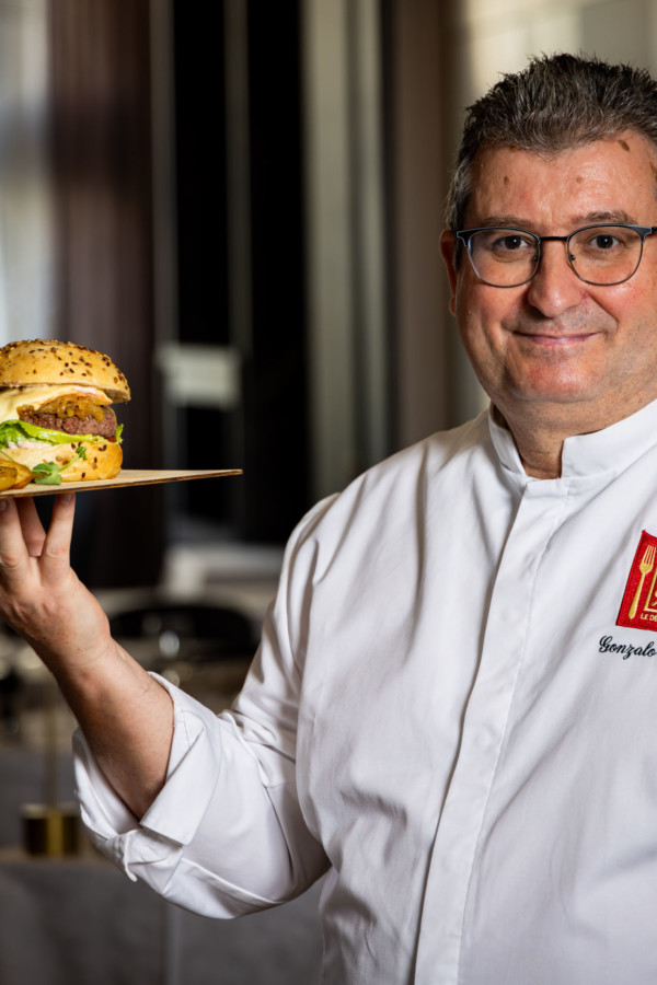 Gonzalo Pineiro, chef du restaurant Château Bourgogne de l’hôtel Mercure depuis 15 ans