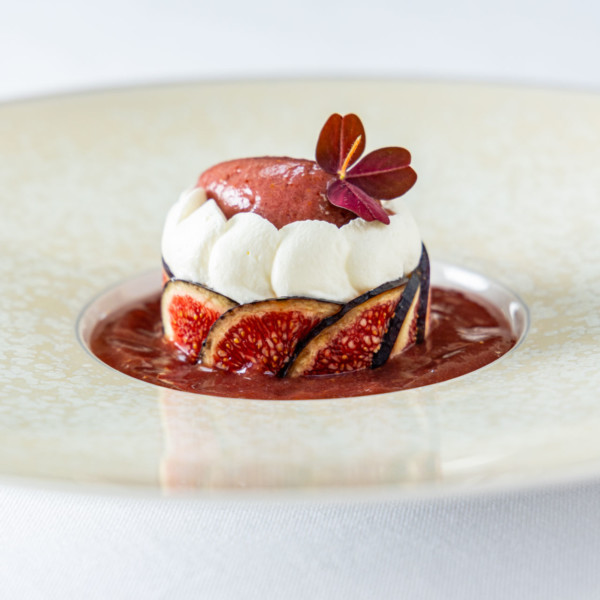 Figues, noix de pécan et coco