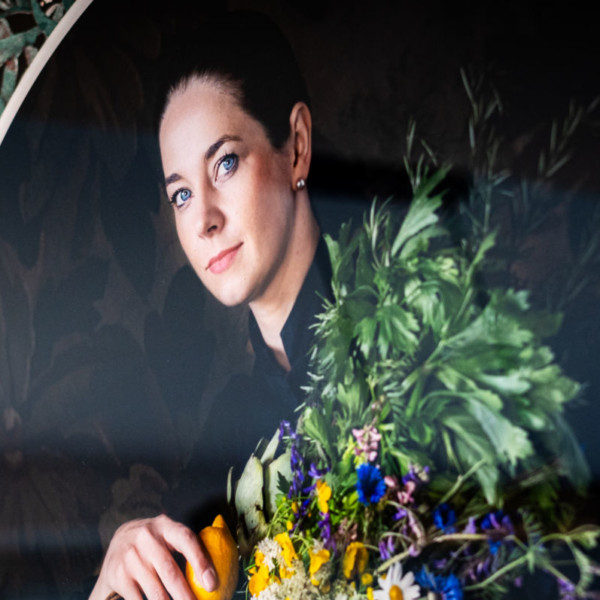 Kristina Morlot, cheffe du restaurant Les Délices de Kristina au cœur du petit village de Brazey-en-Plaine