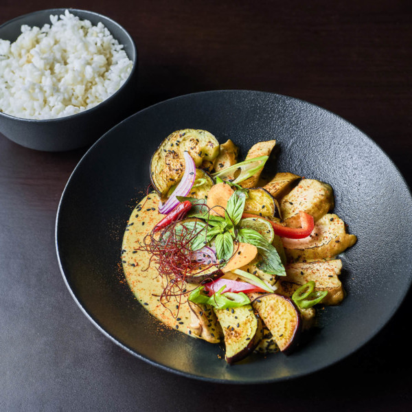 Curry vert thaï au poulet