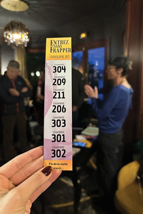 Billet Entrez Sans Frapper - Les Tresoms