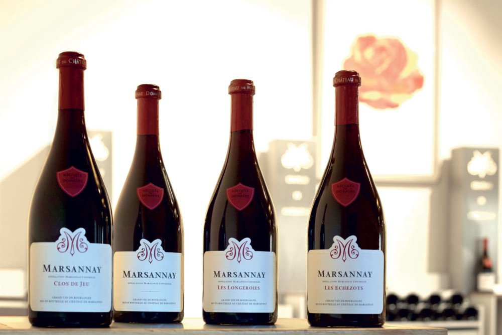 Sélection de vins du Château de Marsannay