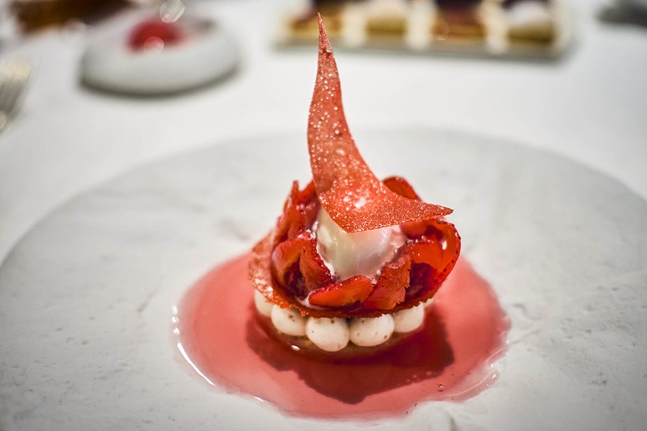 Dessert figue