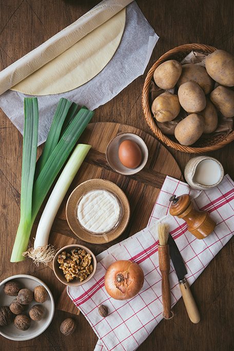 Ingrédients tourte de l'Isère