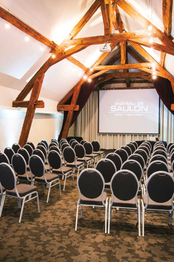 Salle de séminaire du Château de Saulon