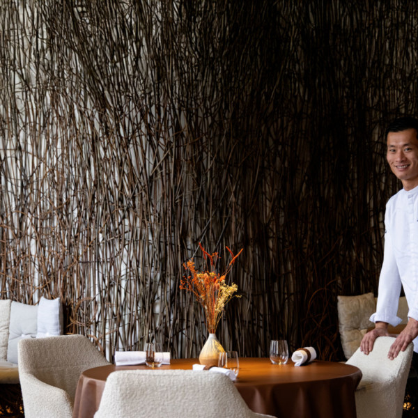 Valentin Loison, le chef du restaurant Bulle d'Osier au Clos Vauban