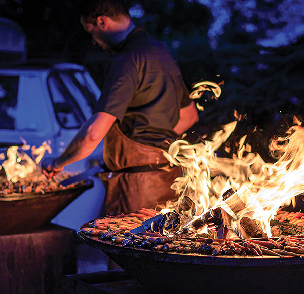 Brasero Four et Moulin