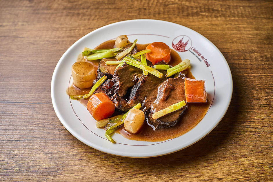 Civet noir de noix de joue de bœuf