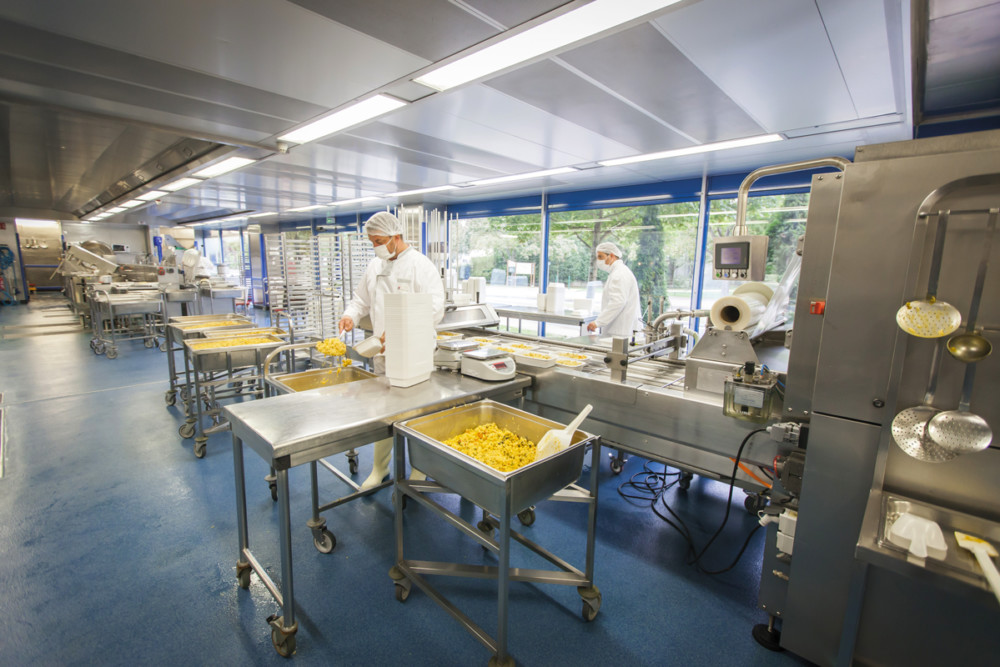 La cuisine centrale à Dijon