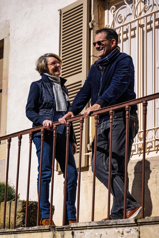 Christine Dubreuil et Laurent Peugeot