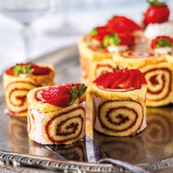 Gourmandises aux fraises