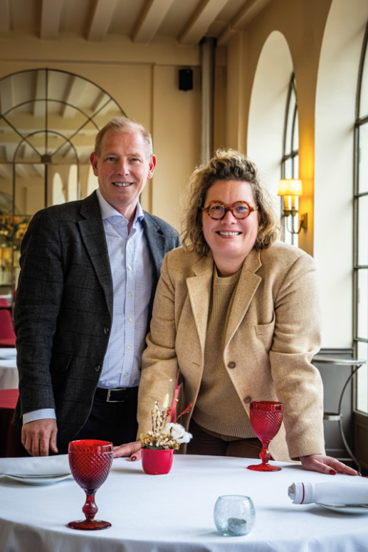 Mylène et Frédéric Vandendriessche, les propriétaires du Château de Courban