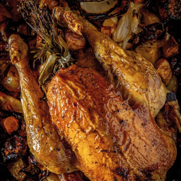 Poulet rôti de notre enfance