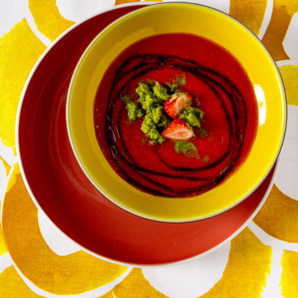 Soupe de fraise