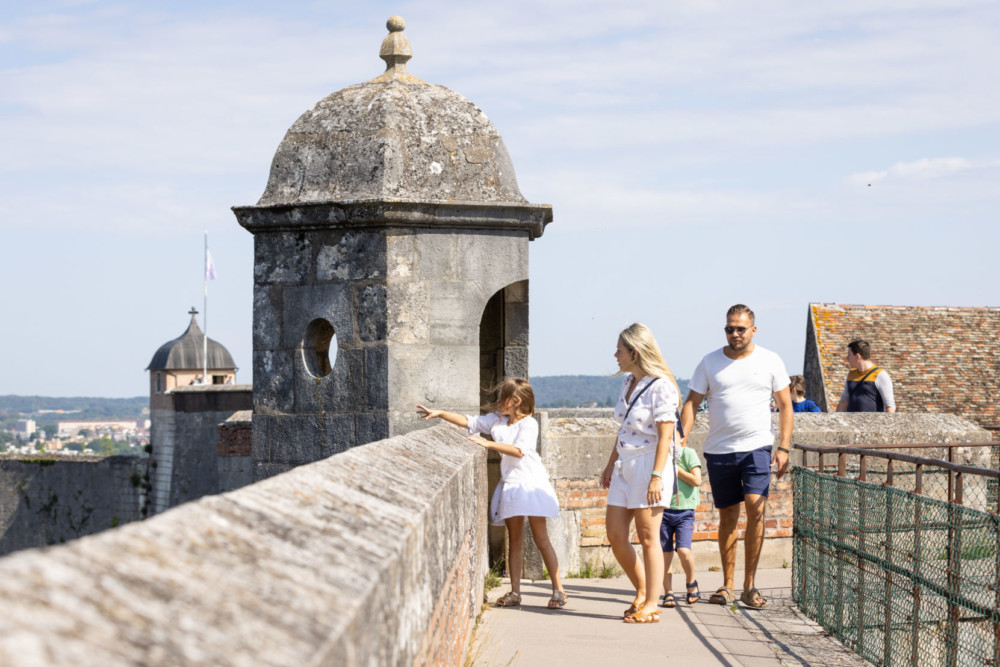 Les remparts de la Citadelle de Besançon (Yoan Jeudi)
