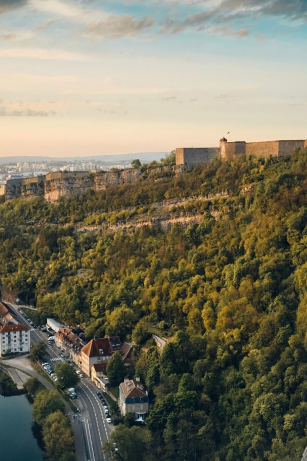 Vue de la Citadelle de Besançon Chaudanne (Christophe Roy)