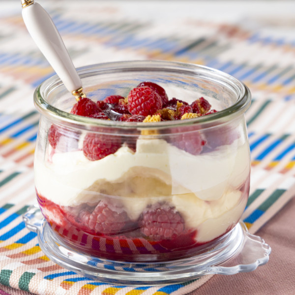 Tiramisu aux fruits rouges