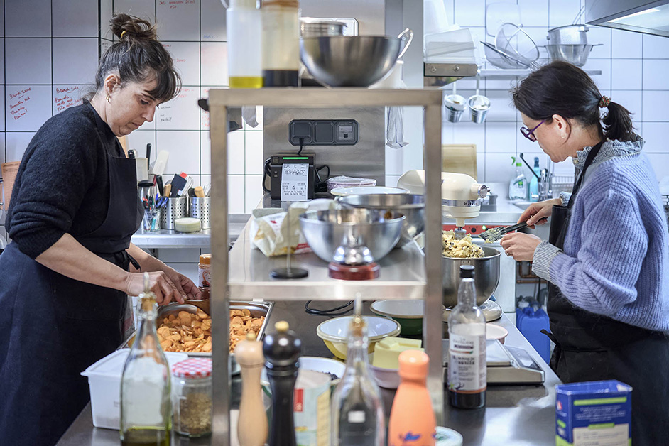 Travail en cuisine