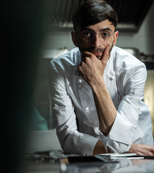 Vincent Ferreira, le chef du Château de Courban