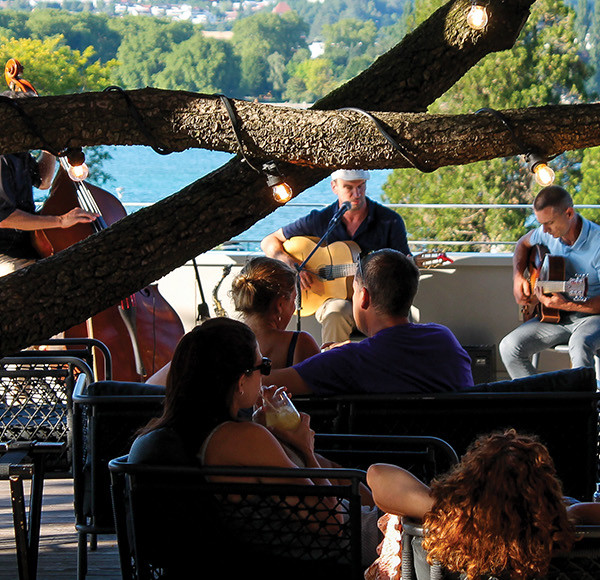 Concert en terrasse