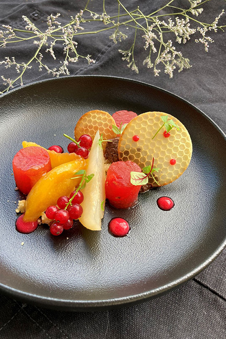Dessert fruits
