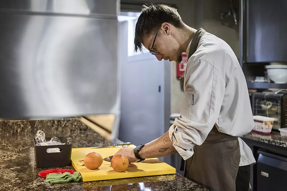 Travail en cuisine